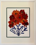 Marmalade Dahlias & Blue Veronica