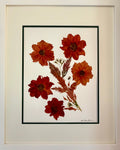 Rust Dahlias & Firetail Celosia