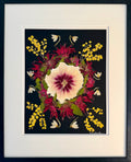 Peony & Bee Balm Wreath